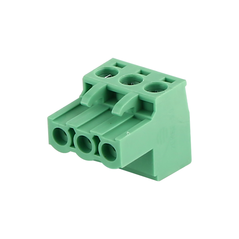 3P Male Terminal Block Kanggo Din Rail Enclosure