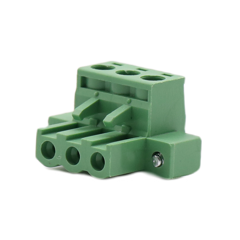 3P PCB Pluggable Terminal Blok Tipe Plug