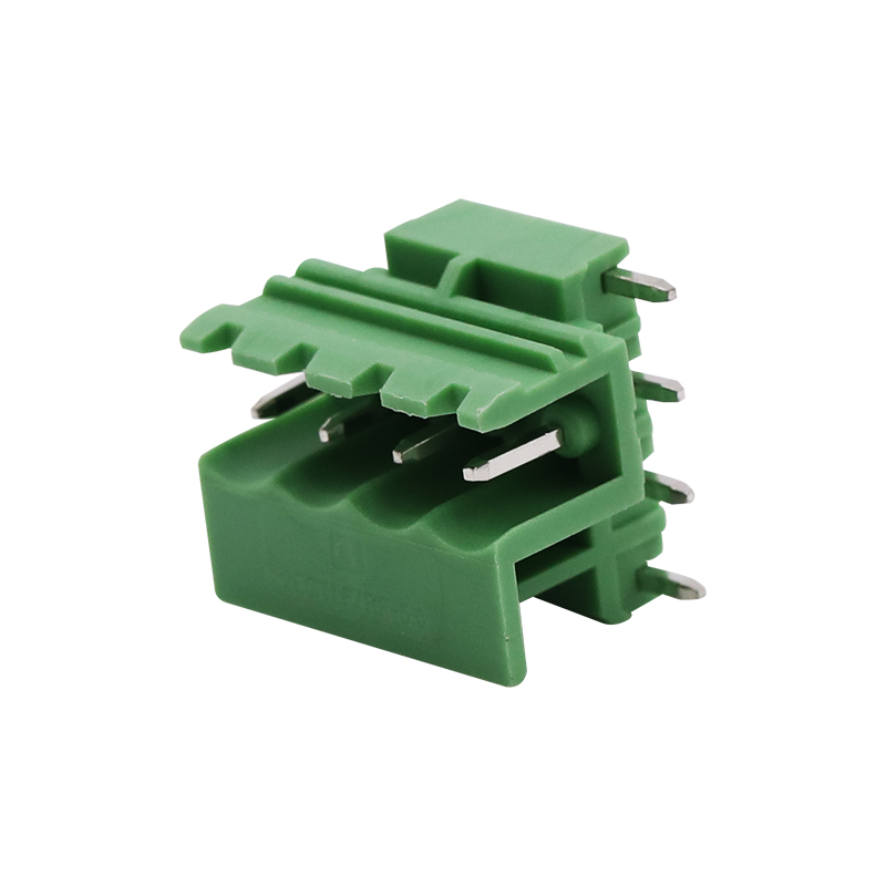 Blok Terminal Wanita 4P Kanggo Enclosure Din Rail