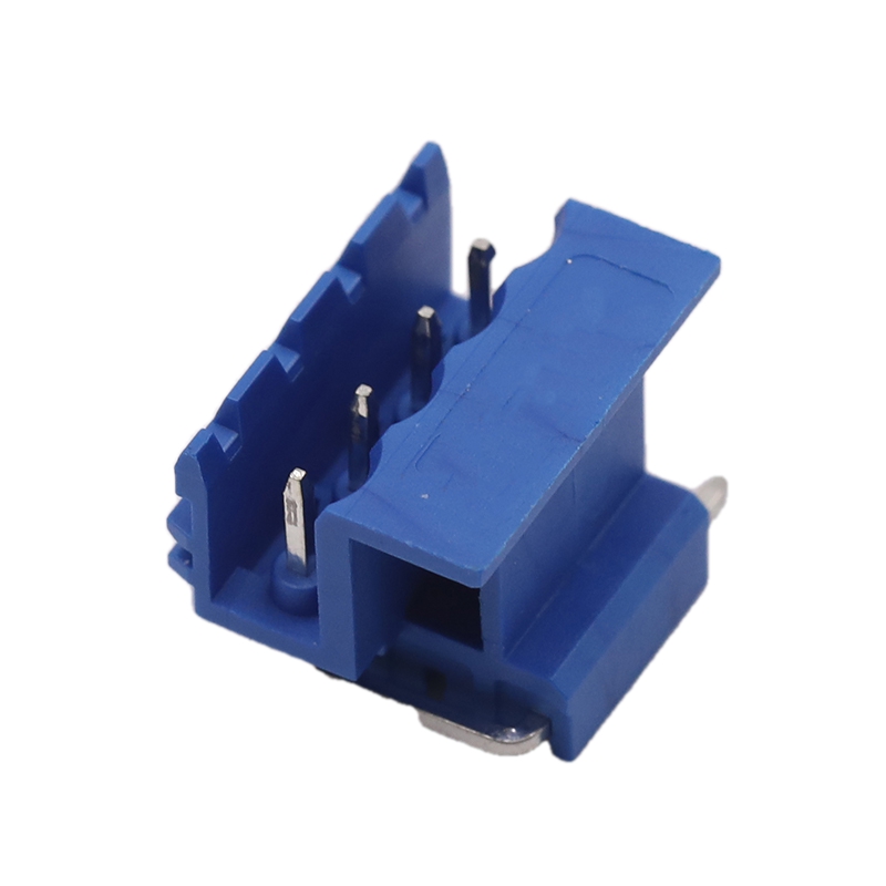 Blok Terminal 5.0MM Kanggo Din Rail Enclosure Warna Biru