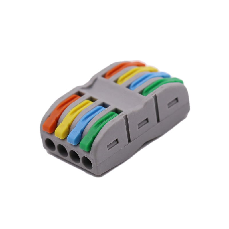 5 In 5 Out Colorful Inline Electronic Fast Wire Konektor