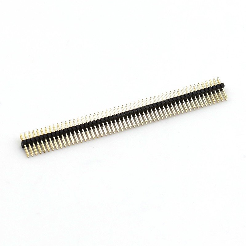 Pin Header Gold Double Larik 2.54mm