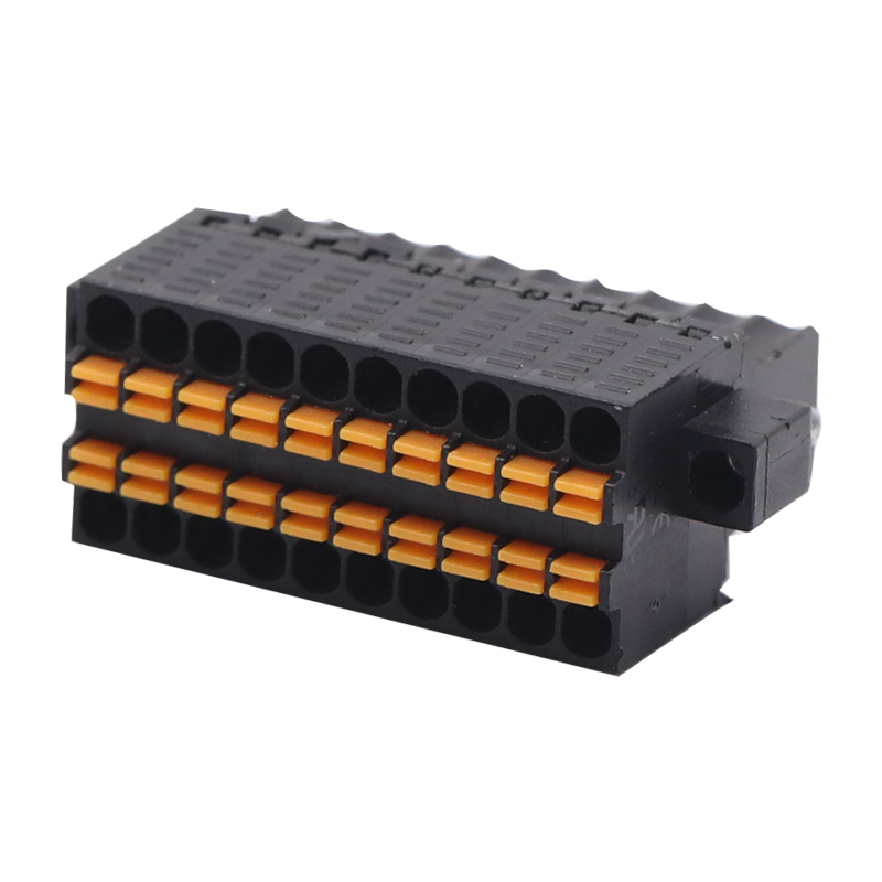 Spring Male Pluggable Terminal Blok 3.5MM